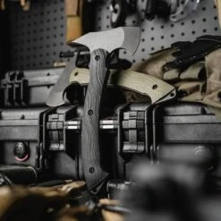 Toor Knives Tomahawk, 11" Overall, D2 Axe Head W/ Spike (USA) -Helle Shop toor knives toor knives tomahawk 11 overall d2 axe head w spike usa 39393791279316