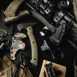 Toor Knives Tomahawk, 11" Overall, D2 Axe Head W/ Spike (USA) -Helle Shop toor knives toor knives tomahawk 11 overall d2 axe head w spike usa 39393791377620