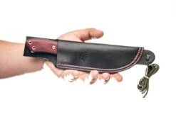 TOPS Knives TOPS CPCKFE-01 Camp Creek Fire Edition Tumbled S35VN Red Black G10 Fixed Blade -Helle Shop tops knives tops cpckfe 01 camp creek fire edition tumbled s35vn red black g10 fixed blade 39393807007956