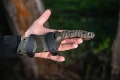 TOPS Knives TOPS Sheep Creek SPCK-01 Rough Terrain 154CM Green Canvas Fixed Blade (USA) -Helle Shop tops knives tops sheep creek spck 01 rough terrain 154cm green canvas fixed blade usa 39393808810196