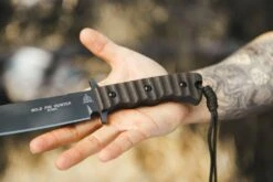 TOPS Knives TOPS Wild Pig Hunter Fixed 7-9/16" Plain Blade, Micarta WPH-04 (USA) -Helle Shop tops knives tops wild pig hunter fixed 7 9 16 plain blade micarta wph 04 usa 39393819164884