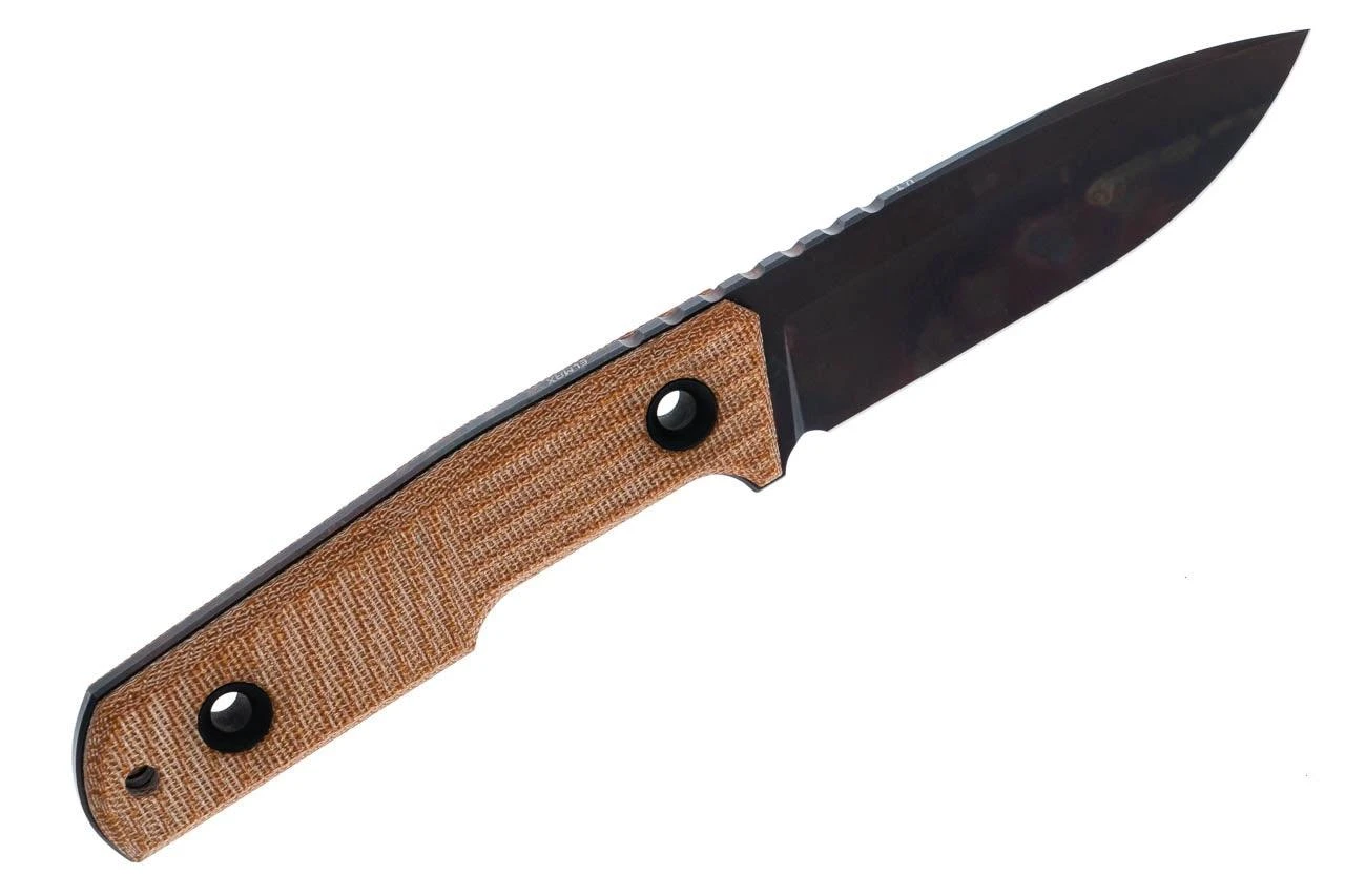 TRC Urban Tactical Natural Canvas Micarta Apocalyptic Finish Kydex (Limited) 3 TRC Urban Tactical Natural Canvas Micarta Apocalyptic Finish Kydex (Limited) - Image 3