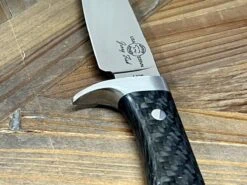 Custom White River Sendero Classic Carbon Fiber Handle S35VN (USA) -Helle Shop white river knives custom white river sendero classic carbon fiber handle s35vn usa 41989875302612