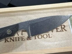 White River Custom M1 Carbon Fiber S35VN Fixed Blade (USA) -Helle Shop white river knives white river custom m1 carbon fiber s35vn fixed blade usa 39393823850708