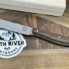 White River Exodus 4 Fixed Blade Knife 3.88" S35VN Stonewashed Natural Burlap Micarta (USA)