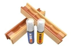 Wicked Edge 1.0um/0.5umn Diamond Emulsion And Leather Strops Pack